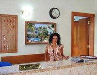 Reception of the Hotel NEW GARDEN - Sosua - Dominican Republic